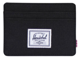 Herschel Charlie держатель для карт с RFID-защитой из переработанного материала - сплошной черный — изображение 2