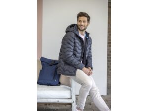 Мужская утепленная куртка Petalite из материалов, переработанных по стандарту GRS - сплошной черный — изображение 8