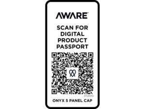Onyx с 5 панелями Aware™ кепка из переработанных материалов - Белый — изображение 4