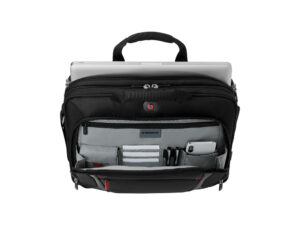 Портфель для ноутбука 15'' WENGER Sensor, черный, полиэстер/ПВХ, 40 x 15 x 33 см, 9 л — изображение 4
