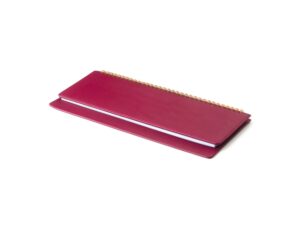 Планинг недатированный  Velvet бордовый (Р)
