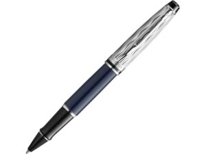 Ручка-роллер Waterman Expert22 SE deluxe Blue CT, цвет: Black, в подарочной упаковке