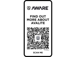 Avalite футболка унисекс Aware™ из переработанных материалов с коротким рукавом - Черный — изображение 5