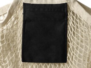 Сетка для шопинга Mesh, натуральный/черный — изображение 6