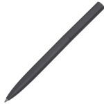 Шариковая металлическая ручка Minimalist софт-тач, антрацит
