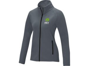 Женская флисовая куртка Zelus, storm grey — изображение 5