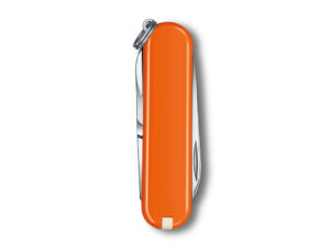 Нож-брелок VICTORINOX Classic SD Colors Mango Tango, 58 мм, 7 функций, оранжевый — изображение 2