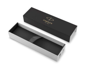 Перьевая ручка Parker IM Metal Brushed Metal GT, перо: F, цвет чернил: blue — изображение 6