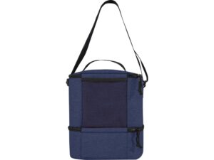 Tundra, сумка-холодильник из переработанного PET-пластика, для обеда, на 9 банок - Heather navy — изображение 3