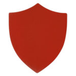 ПАТЧ ЩИТ nubuk (красный) 6,6 х 5,5 см