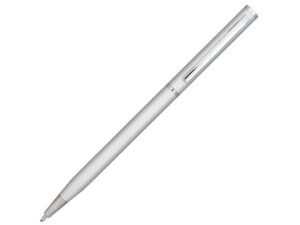 Ручка металлическая шариковая Slim, серый