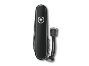 Нож перочинный VICTORINOX Spartan Onyx Black, 91 мм, 12 функций, чёрный, со шнурком в комплекте — изображение 4