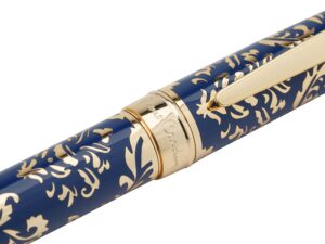 Ручка шариковая Pierre Cardin RENAISSANCE. Цвет - синий и золотистый. Упаковка В-2. — изображение 5