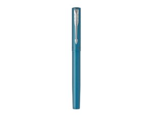 Ручка-роллер Parker Vector XL Teal CT, цвет чернил black, стержень: F, в подарочной упаковке. — изображение 5