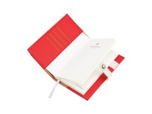 Записная книжка Pierre Cardin красная, 10,5 х 18,5 см — изображение 2