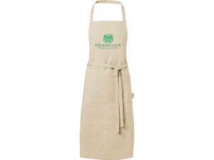 Pheebs 200 g/m2 recycled cotton apron, натуральный — изображение 4
