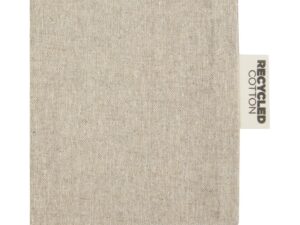 Средняя подарочная сумка Pheebs объемом 1,5 л из хлопка плотностью 150 г/м2, натуральный — изображение 4