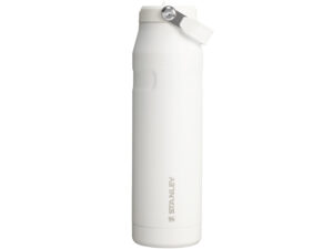 Бутылка для воды объемом 1,06 литра с откидной трубочкой Stanley IceFlow™ 2.0 - Frosted white — изображение 2