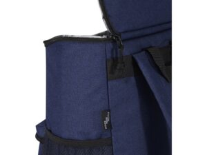 Excursion, рюкзак-холодильник из переработанного РЕТ-пластика - Heather navy — изображение 6
