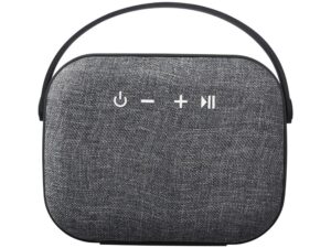 Динамик Bluetooth с тканым материалом, черный — изображение 6