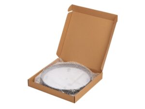 Алюминиевые настенные часы, диаметр 30,5 см Zen, черный — изображение 5
