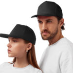Бейсболка Mix 5-ти панельная 180 гр, черный