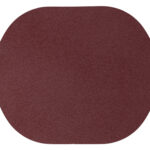 ПАТЧ ОВАЛ nubuk (коричневый ) 6,0 х 5,0 см