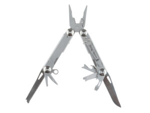 Мультитул Stinger, 105x45 мм, 12 функций, сталь, серебристый, в комплекте нейлоновый чехол — изображение 3