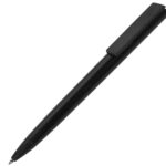 Ручка пластиковая шариковая Taper Solid, матовый черный
