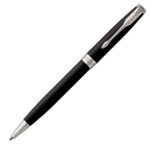 Ручка шариковая Parker Sonnet Core Matte Black CT, черный/серебристый