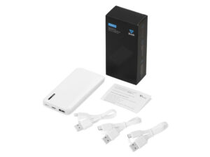 Внешний аккумулятор Evolt Mini-5, 5000 mAh, белый — изображение 3
