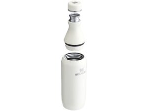 Бутылка для воды Stanley All Day Slim объемом 350 мл - Cream — изображение 2