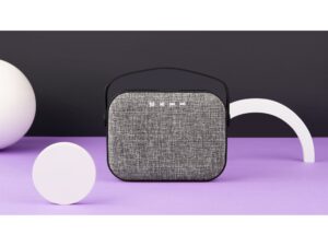 Портативная колонка Rombica Mysound Mia с логотипом, серый — изображение 6