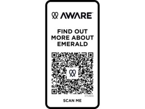 Emerald поло унисекс с коротким рукавом из переработанных материалов Aware™. - Нейви — изображение 5