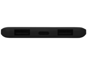 Портативное зарядное устройство Reserve с USB Type-C, 5000 mAh, черный — изображение 5