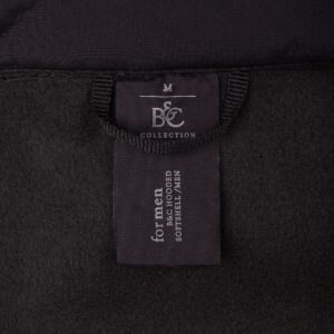 Куртка мужская Hooded Softshell черная — изображение 8