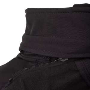 Куртка мужская Hooded Softshell черная — изображение 4