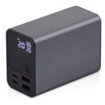 Внешний аккумулятор для ноутбуков EpIQ, 100 Вт, 30000 mAh, темно-серый