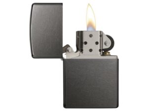 Зажигалка ZIPPO Classic с покрытием Gray Dusk , латунь/сталь, серая, матовая, 38x13x57 мм — изображение 3