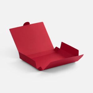 Коробка самосборная Flacky, темно-красная — изображение 3