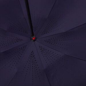 Зонт наоборот Style, трость, темно-синий — изображение 3