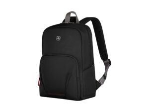 Рюкзак WENGER Motion 15.6, черный, нейлон, 31x17x42 см, 20 л — изображение 2