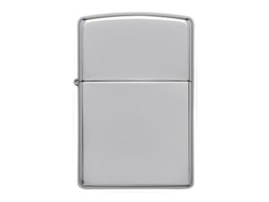 Зажигалка ZIPPO Classic с покрытием High Polish Chrome, латунь/сталь, серебристая, 38x13x57 мм — изображение 2
