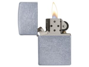 Зажигалка ZIPPO Classic с покрытием Street Chrome™, латунь/сталь, серебристая, матовая, 38x13x57 мм — изображение 3
