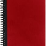 Ежедневник Notera Maxi, недатированный, красный