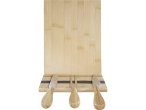 Mancheg Бамбуковая доска для сыра и инструменты, natural — изображение 3