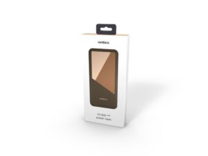 Внешний аккумулятор Rombica NEO Bright 2C, коричневый — изображение 5