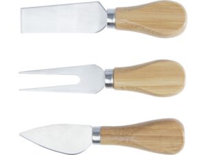 Mancheg Бамбуковая доска для сыра и инструменты, natural — изображение 2