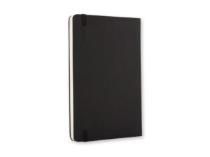 Записная книжка Moleskine Classic (в клетку) в твердой обложке, Large (13х21см), черный — изображение 6
