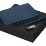 Подарочный набор Notepeno, темно-синий